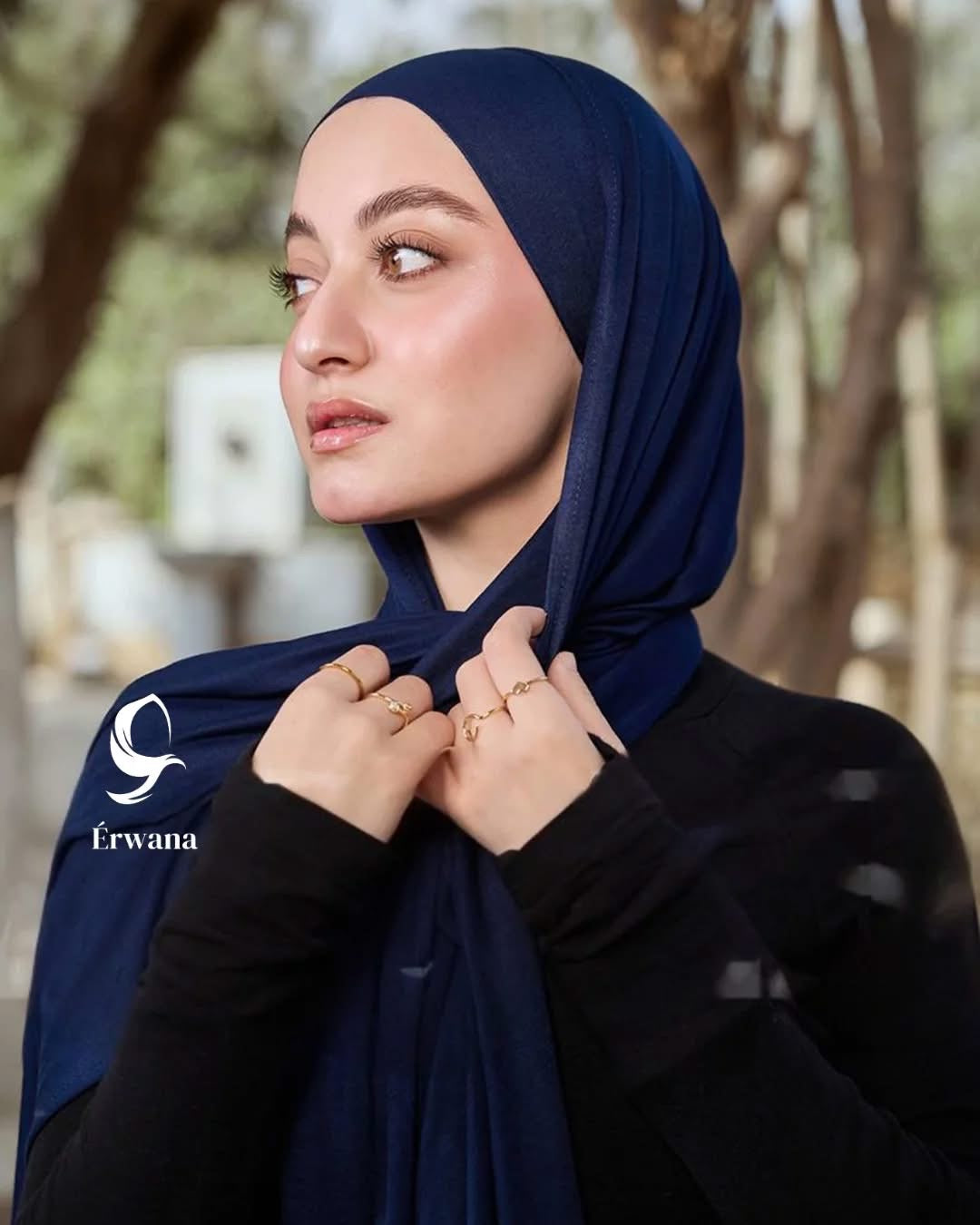 Gel lycra with bandana - navy blue