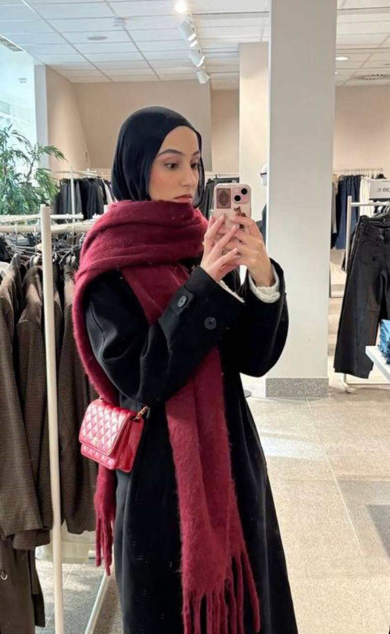 Shawl - Burgundy