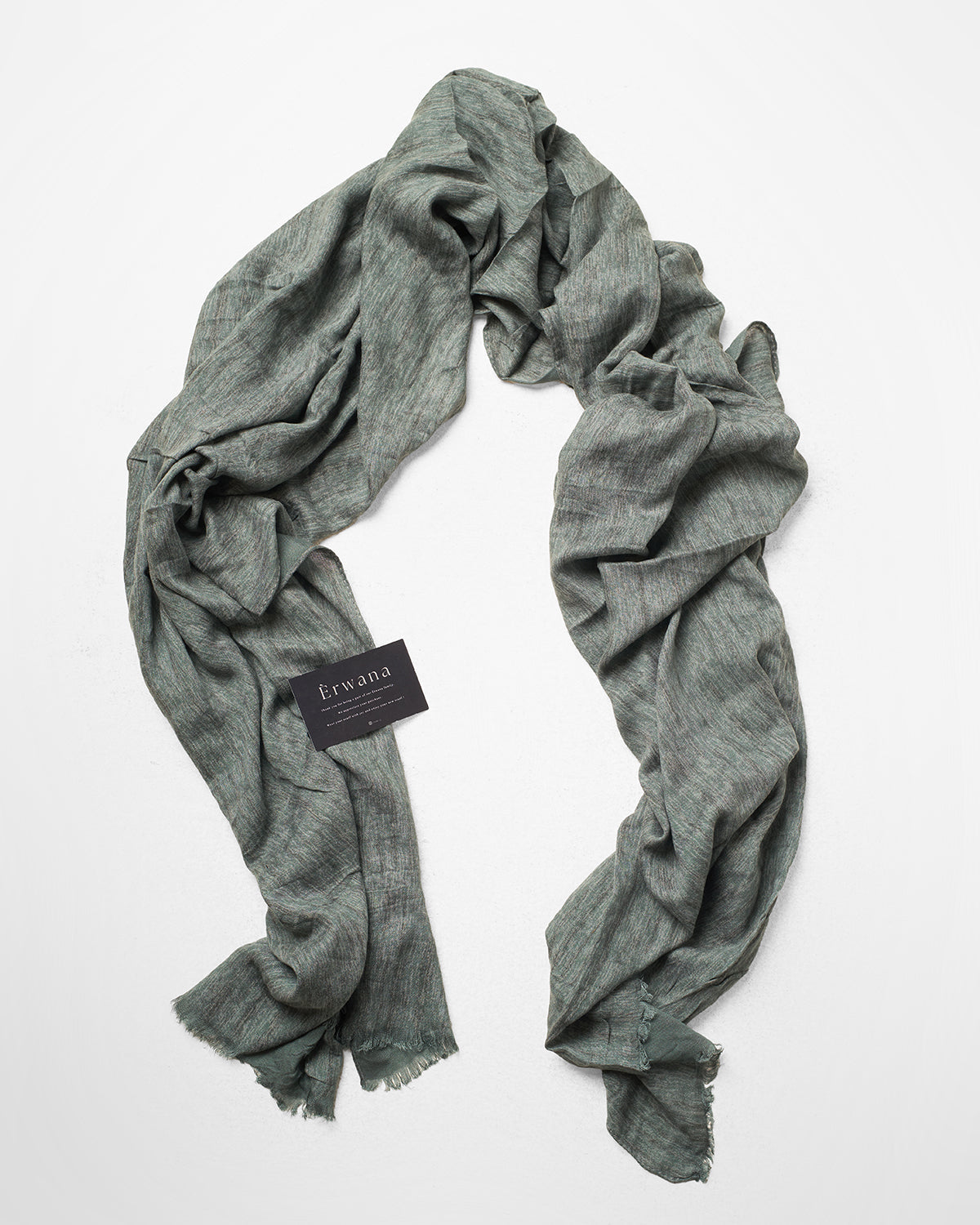 Ruffled egyption - Dark mint