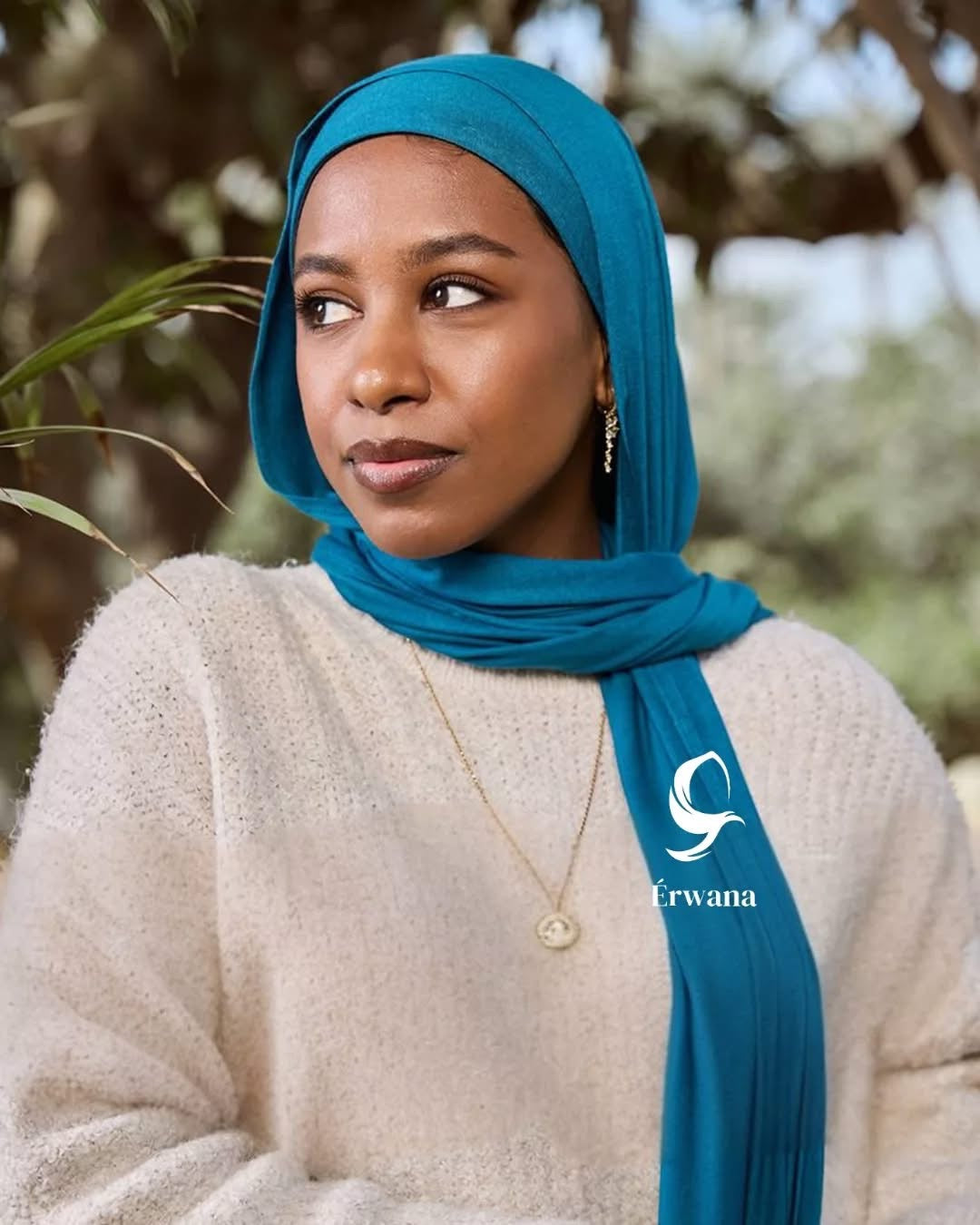 Gel lycra with bandana - terqoise