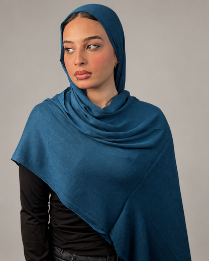 Linen quresha - emerald