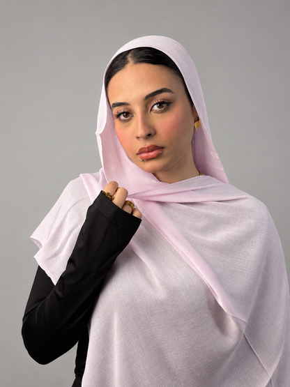 Linen quresha- pink