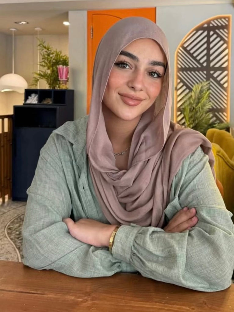 Modal cotton - Nude coffee