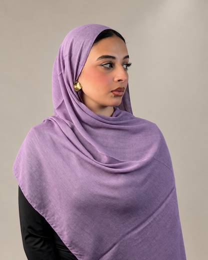 Linen quresha - lavender
