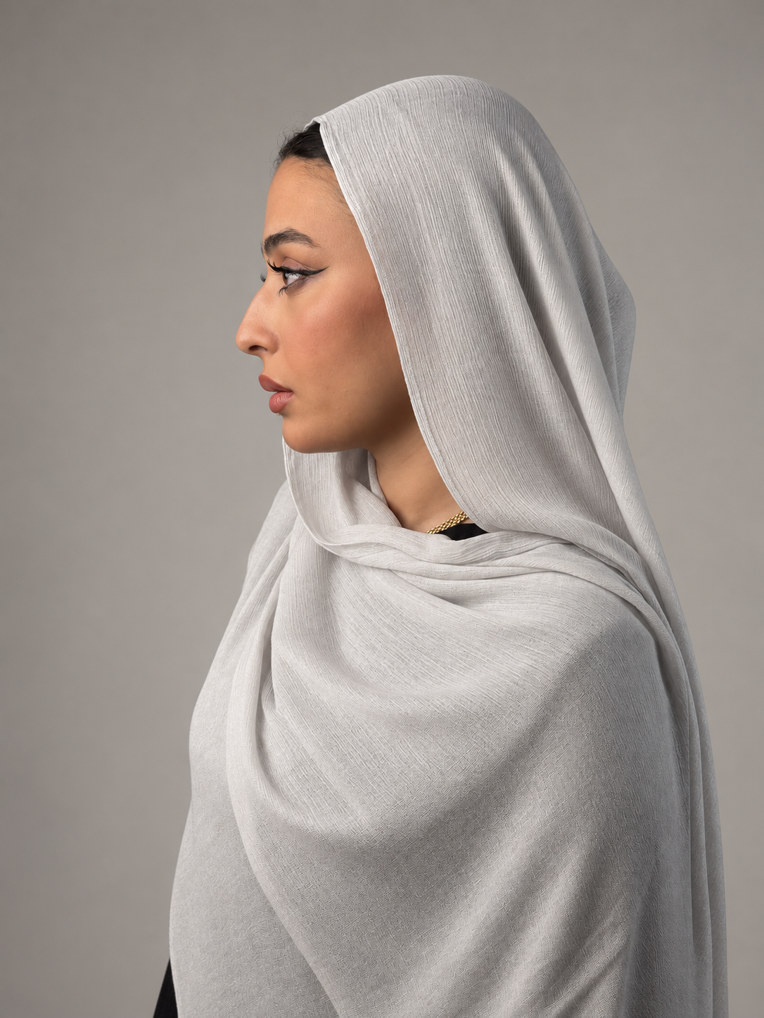 Linen quresha-light gray