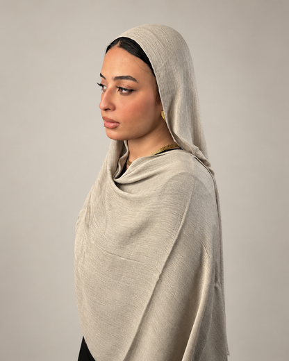 Linen quresha-Beige