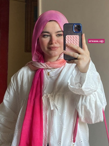 Degradee pink &amp; baby pink