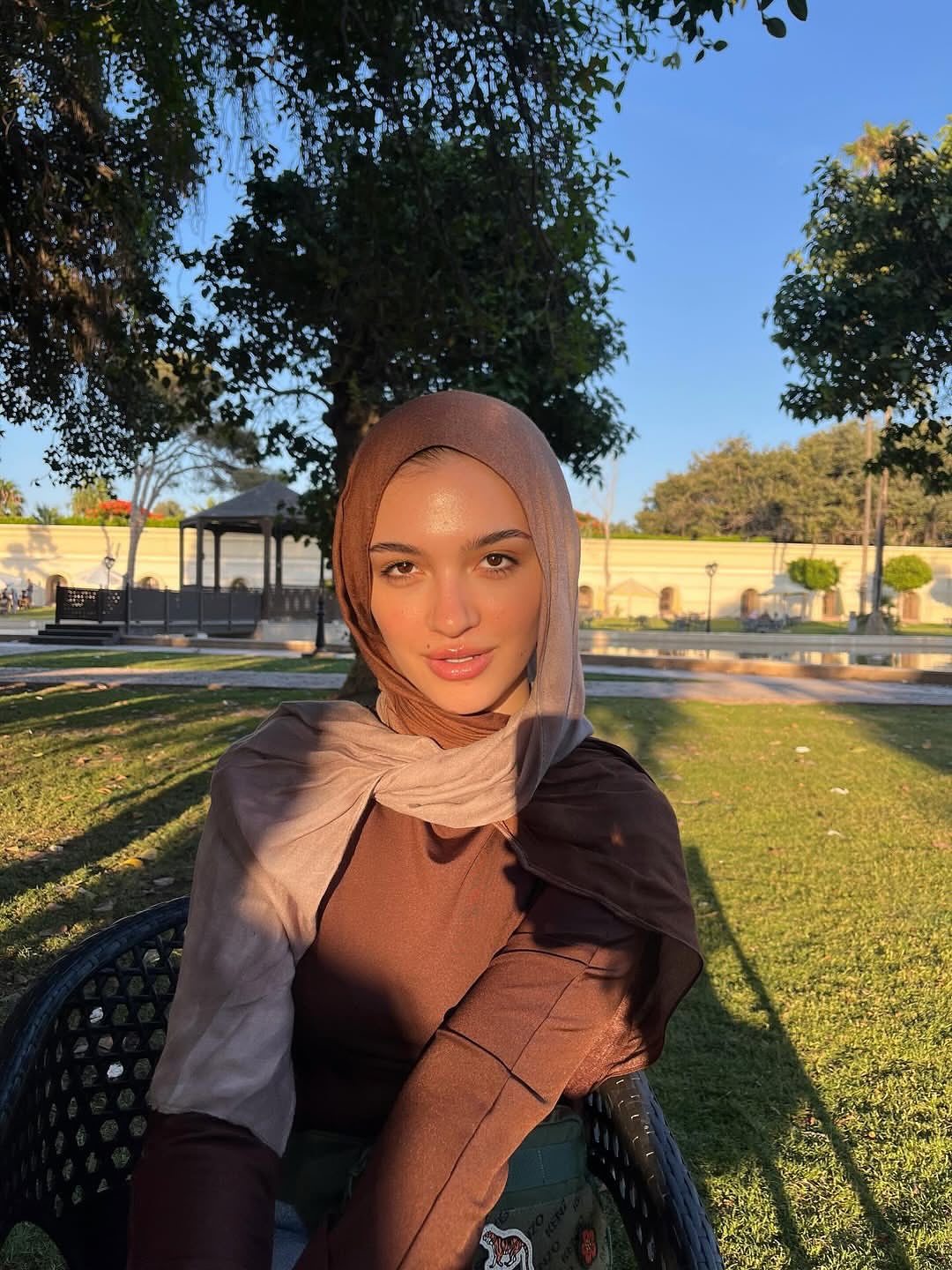 Degradee brown &amp; nude coffee