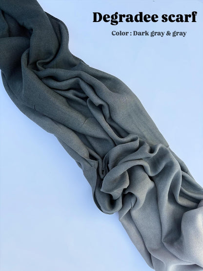 Degradee Dark gray &amp; gray