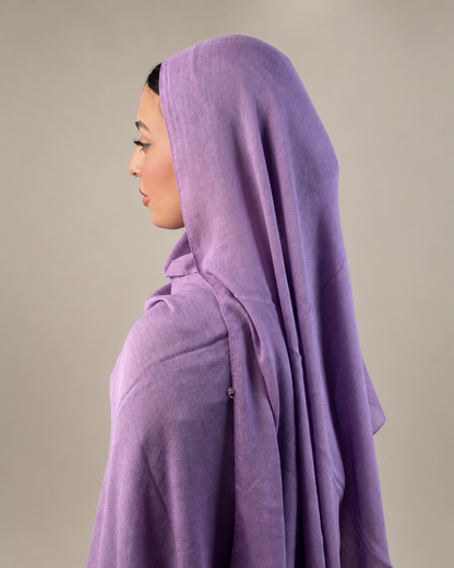 Linen quresha - lavender