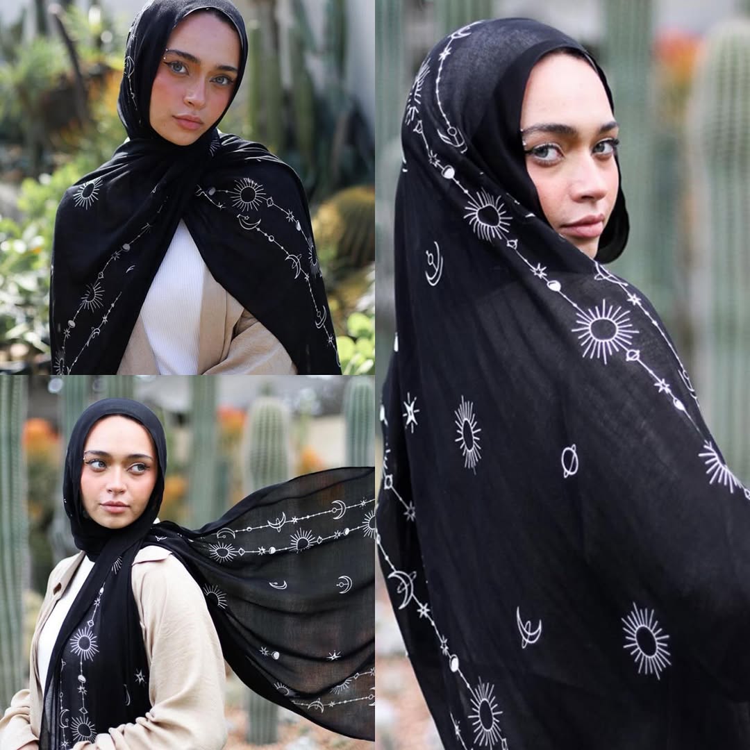 Najm scarf - ( 3 colours )