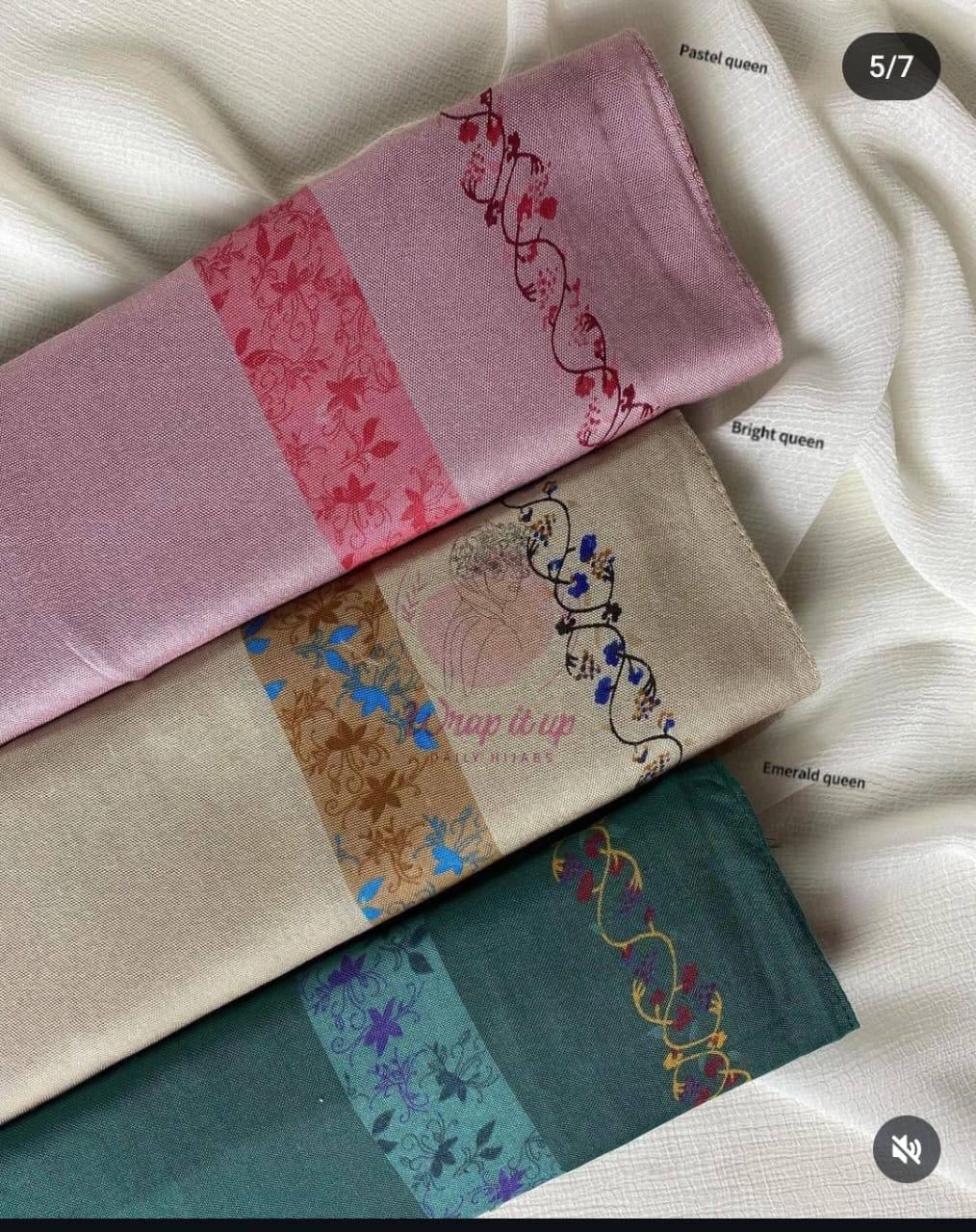 Worood scarf ( 4 colours)