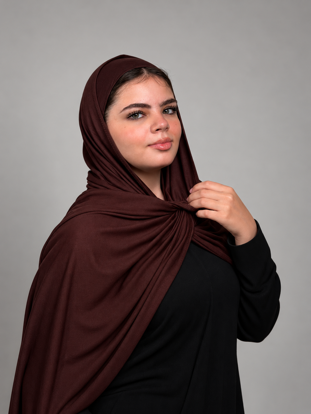 Gel lycra with bandana - brown