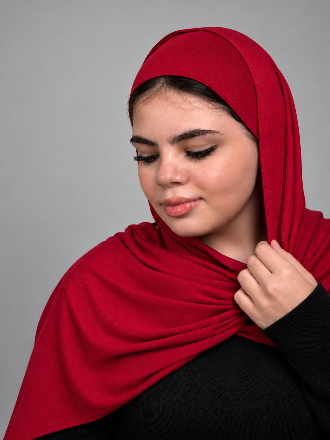 Gel lycra with bandana - pomegranate