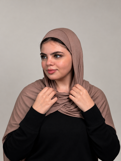 Gel lycra with bandana - dark cafe