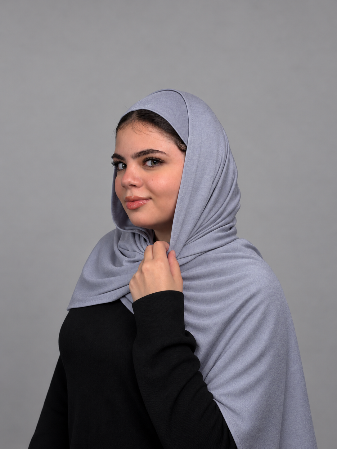 Gel lycra with bandana - silver
